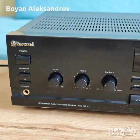 Транзисторен Стерео Ресивър Sherwood RX-1010 с Phono Вход, снимка 2 - Ресийвъри, усилватели, смесителни пултове - 56042828