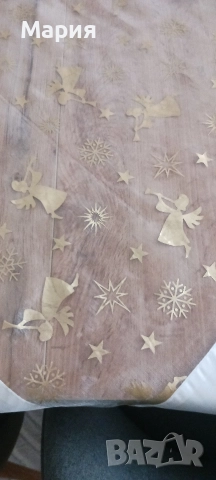 Новогодишни покривки за маса 2 броя, снимка 7 - Покривки за маси - 52584126
