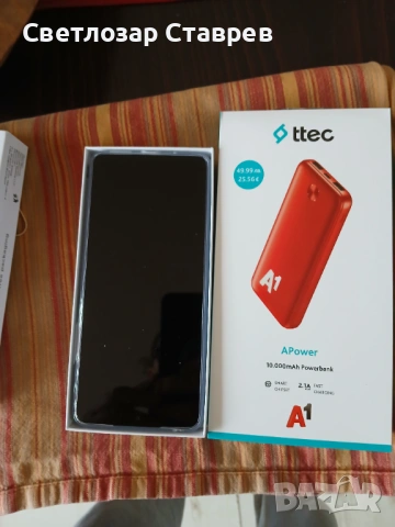 Телефон и батерия Моторола  G 06, снимка 2 - Motorola - 53283345