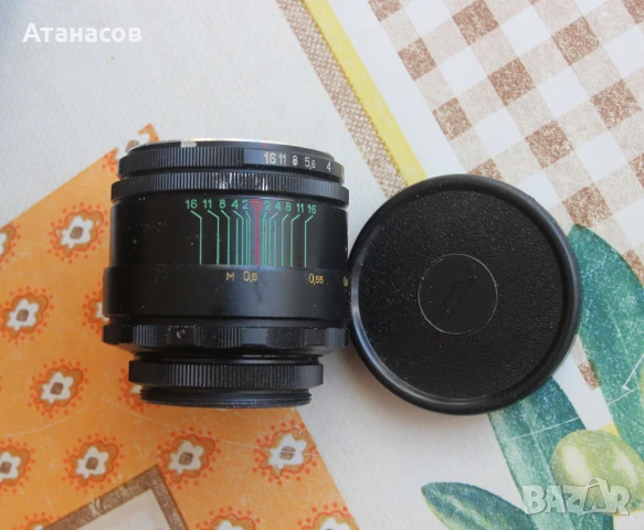 Helios 44-2 58mm бленда f/2 и подарък фотоапарат, снимка 8 - Фотоапарати - 50777667