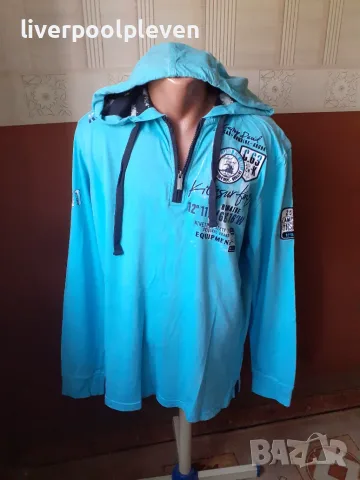 👉Camp David Original L ефектен, снимка 4 - Суичъри - 56352257