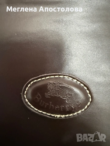 Дамска чанта-сейф BURBERRYS със заключване за лаптоп и документи, снимка 4 - Чанти - 53596677