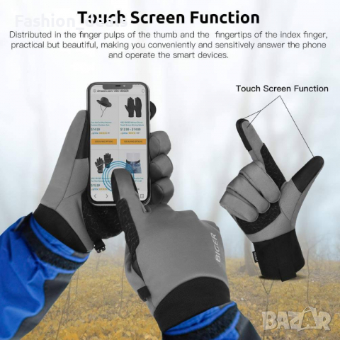 Нови ръкавици за колоездене, катерене, Мотокрос, спорт Сензорен екран, снимка 5 - Ръкавици - 36153079