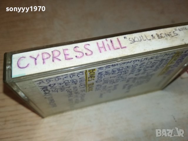 CYPRESS HILL-КАСЕТА 1006231656, снимка 10 - Аудио касети - 41082822