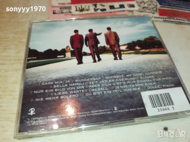 DIE JUNGEN TENORE CD-ВНОС GERMANY 3112241211, снимка 4 - CD дискове - 48504864