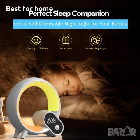 Светлина за събуждане, снимка 2 - Настолни лампи - 51562533