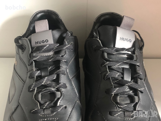 Hugo Boss Cubite run black, снимка 3 - Маратонки - 44513885