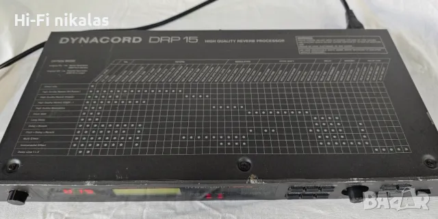 звуков процесор ефект DYNACORD DRP 15, снимка 2 - Други - 50207922