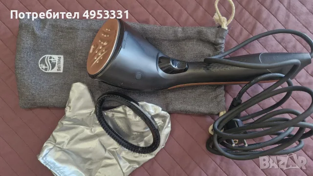 Ръчен уред за гладене с пара Philips Steam&Go Plus GC362 - Като нов!, снимка 3 - Ютии - 56136229