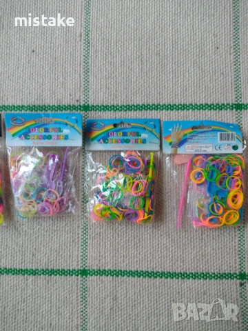 ластици за плетене на гривни, снимка 3 - Други - 53722135