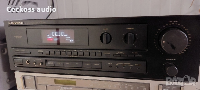 Стерео ресивър PIONEER SX-102, снимка 2 - Ресийвъри, усилватели, смесителни пултове - 53099462