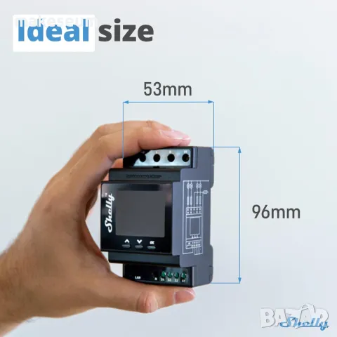 Shelly Pro 4PM , снимка 3 - Друга електроника - 48654417