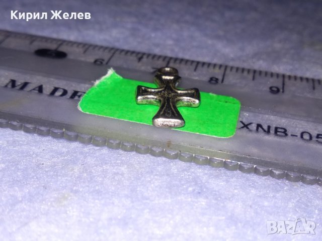 ПОСРЕБРЕНО СТИЛНО АРТ КРЪСТЧЕ от БЛАГОРОДНА НЕРЪЖДАЕМА СТОМАНА 18104, снимка 8 - Колиета, медальони, синджири - 39379314