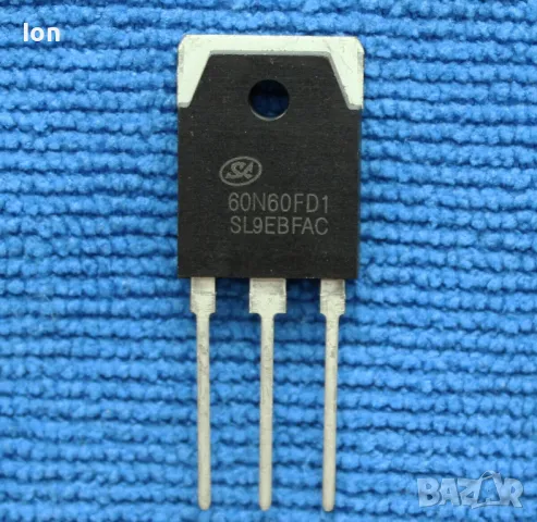 60N60FD1 IGBT+Di 600V, 60A, 320W в корпус ТО-3Р