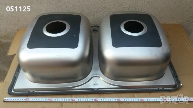 масивна мивка - неръждавейка нова с две корита , снимка 16 - Аксесоари за кухня - 48912348