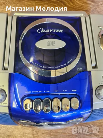 Радиокасетофон с CD Daewoo Daytek DRD-S19 – Много добро състояние!, снимка 12 - Радиокасетофони, транзистори - 55831006