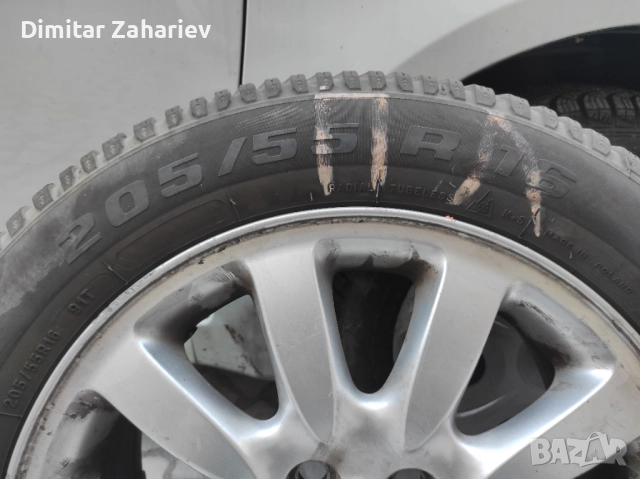 Джанти за Jaguar X-Type - 16ки + Зимни гуми, снимка 6 - Гуми и джанти - 51655900