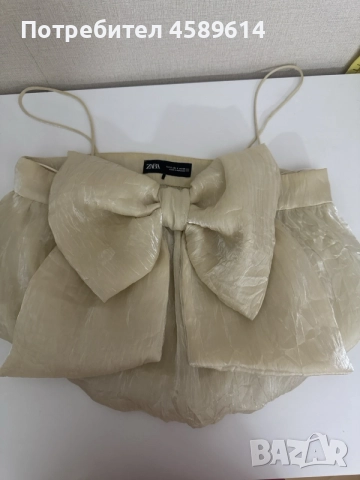 Zara страхотни топове и пола-панталонки, снимка 4 - Потници - 55780762