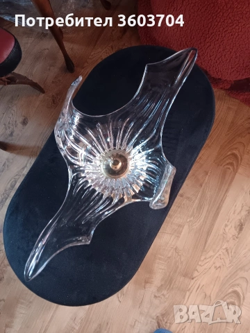 кристална фруктиера, снимка 7 - Декорация за дома - 53534121