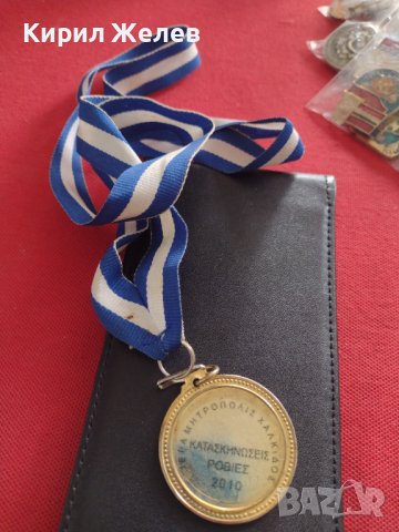 МЕДАЛ ГЪРЦИЯ ХАЛКИДИКИ СТАР РЯДЪК ЗА КОЛЕКЦИЯ ДЕКОРАЦИЯ 37912, снимка 7 - Антикварни и старинни предмети - 40490687