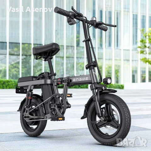 Електрически велосипед ENGWE – 250W мотор, сгъваем дизайн, снимка 2 - Велосипеди - 53120518