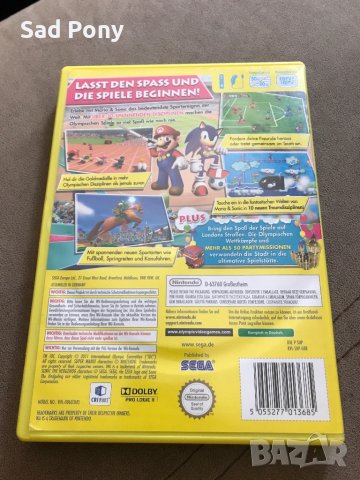 Nintendo Wii Mario & Sonic Olympic Games London 2012 игра, снимка 2 - Игри за Nintendo - 42044916