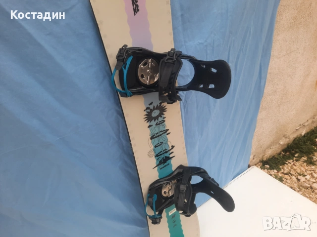 Сноуборд K2 Dreamsicle 149см. с автомати , снимка 3 - Зимни спортове - 53358376