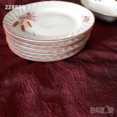 Български порцелан , снимка 8 - Чинии - 53219033