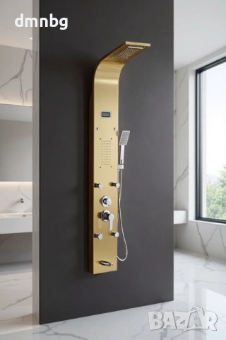 Хидромасажен душ панел от неръждаема стомана А335, снимка 4 - Душове - 50988864