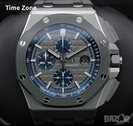 Audemars Piguet Royal Oak Offshore Chronograph 43mm Steel Blue Dial, снимка 13 - Мъжки - 52998647