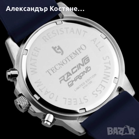 Мъжки часовник Tecnotempo Racing Chrono, снимка 4 - Мъжки - 44186036