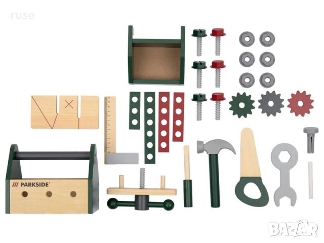 НОВИ! Детска дървена работна маса Parkside , снимка 9 - Играчки за стая - 51695149