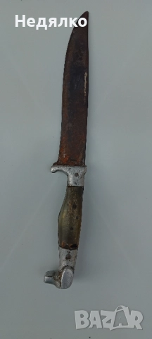 Стар ловджийски нож,колекционерски, снимка 4 - Ножове - 51631098