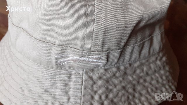 шапка идиотка Слезинджър Slazenger, 100% памук, оригинална, бежова, снимка 2 - Шапки - 41840890