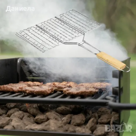 Скара за барбекю за бургери Muhler 32x19x47.5см / 32x19x48 см, снимка 2 - Други - 50287481