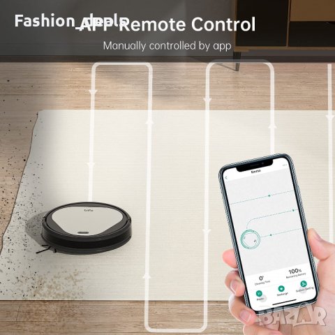 Нов мощен Робот прахосмукачка гласов контрол Alexa и Google Assistant, снимка 7 - Прахосмукачки - 34372446