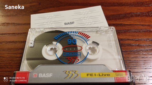 BASF 353 FE I - Live 90, снимка 3 - Аудио касети - 35734678