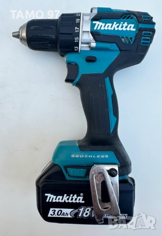 Makita DDF484 - Безчетков винтоверт 18V неразличим от нов!, снимка 2 - Винтоверти - 53226055
