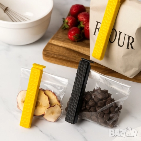 Щипки за затваряне на пликове Luigi Ferrero Prima FR-1507 11cm, 4 броя, снимка 5 - Други стоки за дома - 52003892