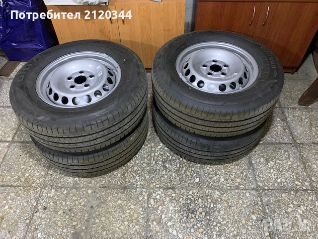 Комплект Джанти и Гуми за Бус VW Крафтер