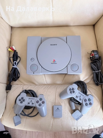 PlayStation 1 Комплект: Mad Catz Волан, Педали, 2 Джойстика, Игри, Кутия, снимка 2 - PlayStation конзоли - 52729874