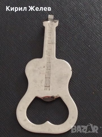 Стара отварачка от соца под формата на китара 🎸 за КОЛЕКЦИЯ ДЕКОРАЦИЯ БИТОВ КЪТ 25912, снимка 2 - Други ценни предмети - 41144185