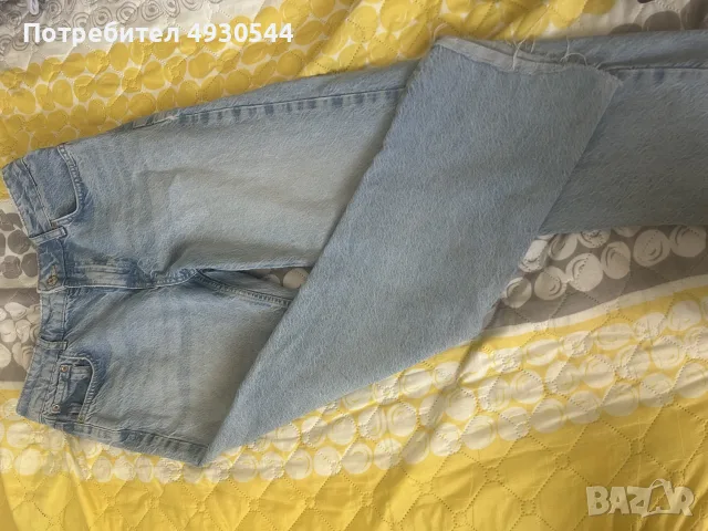 Светлосини дънки Zara, снимка 2 - Дънки - 55960942
