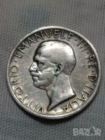 5 лири 1927г., снимка 2 - Нумизматика и бонистика - 52659137