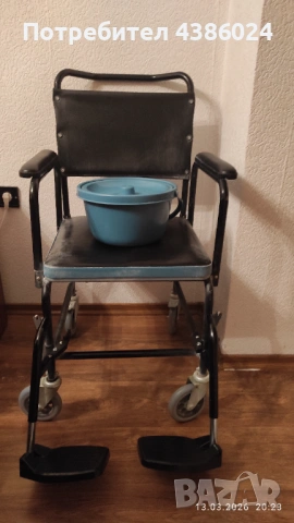 ТОАЛЕТЕН ИНВАЛИДЕН СТОЛ СУПЕР ЕВТИНО, снимка 2 - Тоалетни столове - 53830582