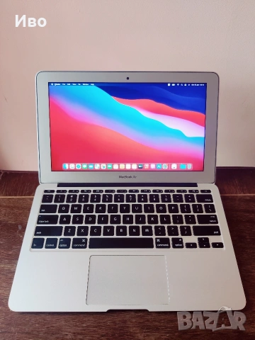 Macbook Air 11,6 2014 отлично работещ, запазен, Big Sur MacOS, зарядно 