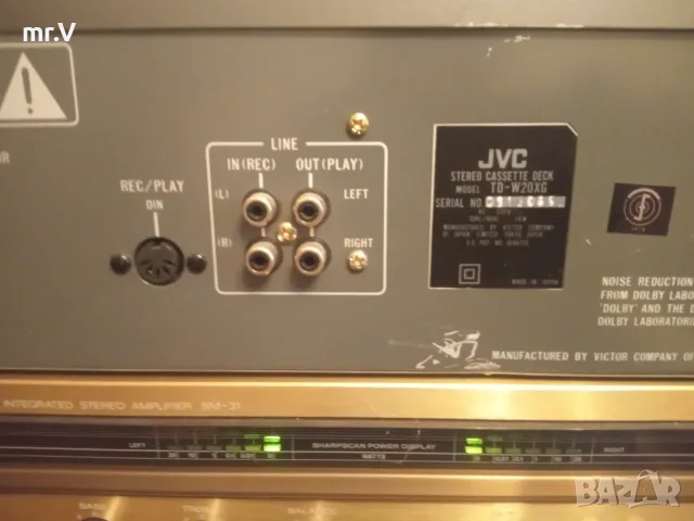 Касетен Дек JVC TD-W20, снимка 7 - Декове - 55753328