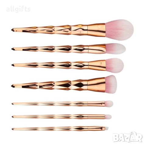 Комплект  четки за грим - 7 бр., снимка 3 - Други - 40415893