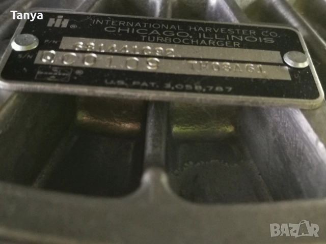 Турбо INTERNATIONAL HARVESTER V800 681441692,TH08A61