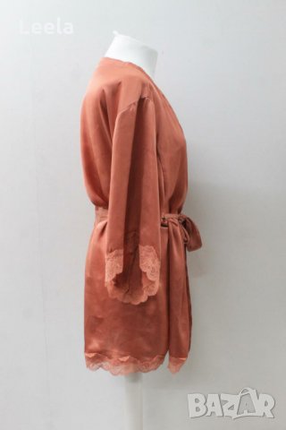 Халат от сатен H&M, снимка 4 - Бельо - 34606239